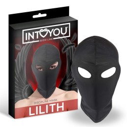 Masque Lilith Incognito avec Ouverture dans les Yeux Noir INTOYOU L...