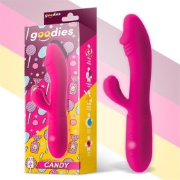 Candy G-Spot Rabbit Vibe USB Silicone Fucshia GOODIES Loveshop 28 à...