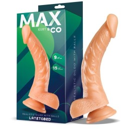 Kurt Gode réaliste avec chair de testicules 9,4 - 24 cm MAX & CO Lo...