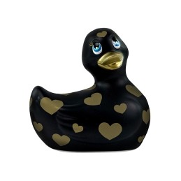 Duckie 2.0 Romance Mini Canard vibrant Noir Coeur Or Big Tease Toys...