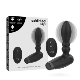 Plug Télécommande Gonflable Addicted Toys - 10 Modes De Vibration A...