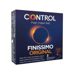 Préservatifs Control Finissimo Condoms 3 Units CONTROL CONDOMS Love...