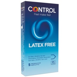 Préservatifs Control Free Sin Latex Condoms 5 Units CONTROL CONDOMS...