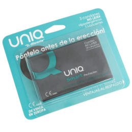 Préservatifs Uniq Smart Latex Pre-Erection Condoms 3 Units UNIQ Lov...