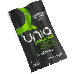 Préservatifs Uniq Megasex Latex Free Sensitive Condoms 3 Units UNIQ...