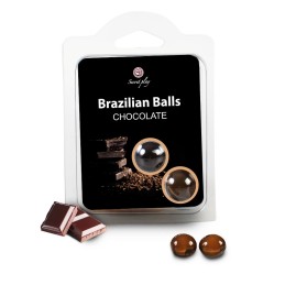 Boules Brésiliennes aromatisées Chocolat X2 Brazilian Balls Lovesho...